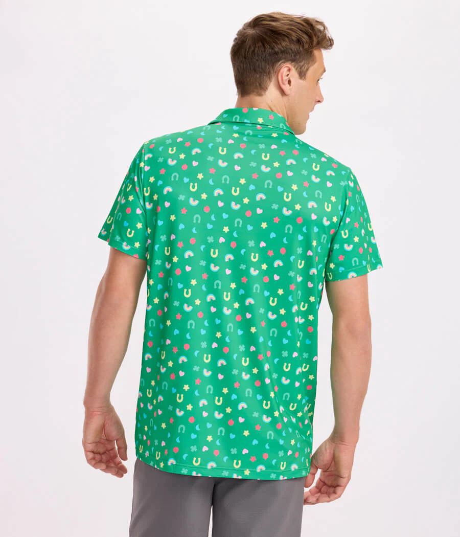Men's Lucky Charmer Golf Polo - Image 3