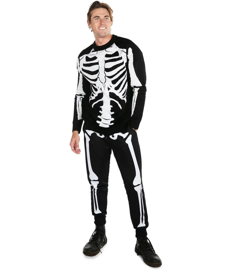 Men's Skeleton Sweater - Image 4
