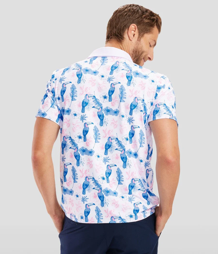 Men's Toucan Tango Golf Polo - Image 3